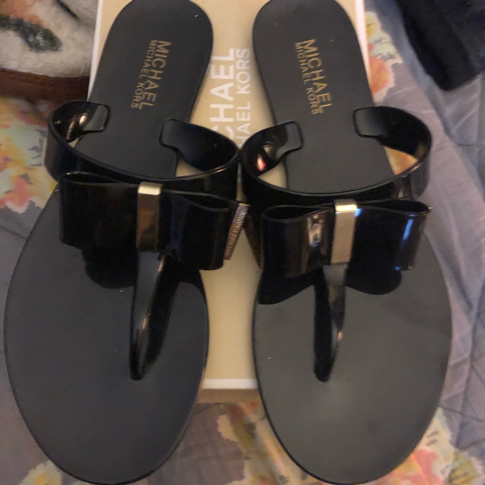 Michael kors thong sandals